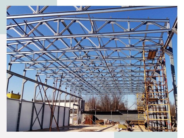 Строительство цехов в Рязань от 616 руб. под ключ