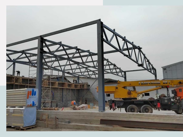 Строительство цехов в Рязани