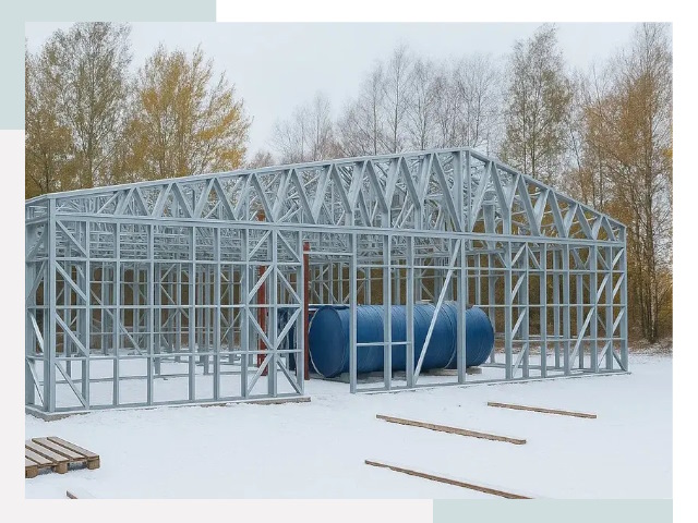 Металлические ангары в Рязани