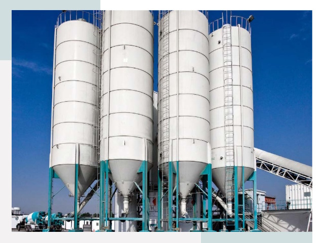 Строительство цементных силосов в Рязани