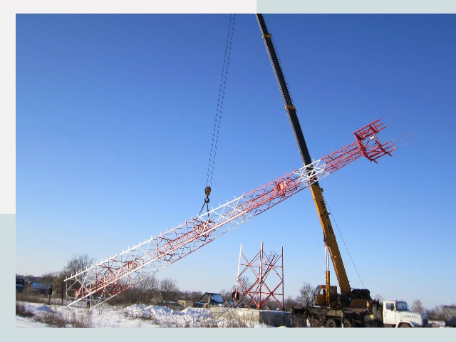 Строительство башен связи в Рязани от 616 руб.