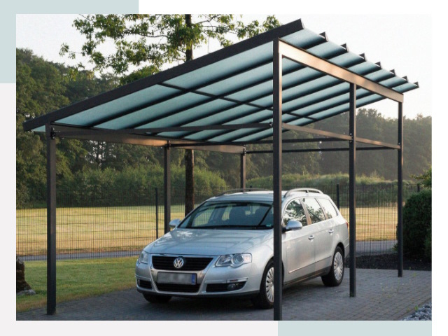 Навесы для автомобилей в Рязани