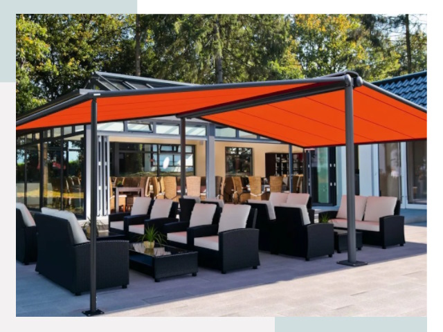 Навесы для кафе и ресторанов в Рязани