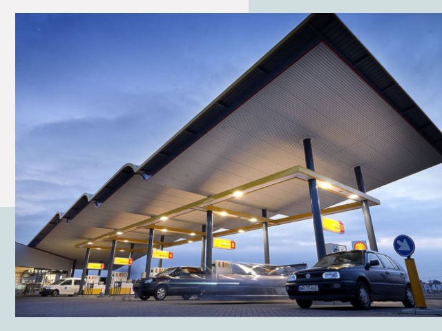 Навесы для АЗС в Рязань от 616 руб. - Защита и комфорт