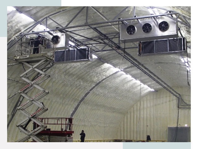 Оснащение ангаров в Рязани