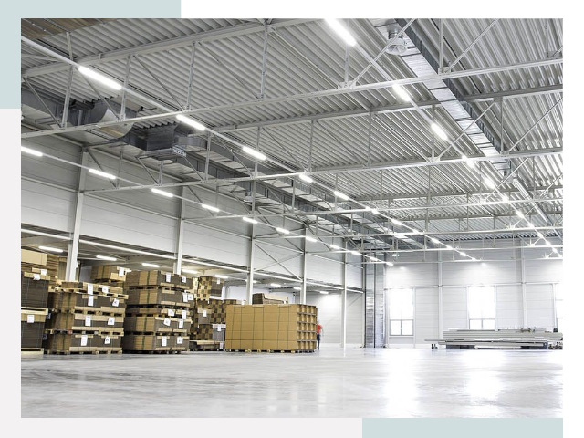 Освещение ангаров в Рязани