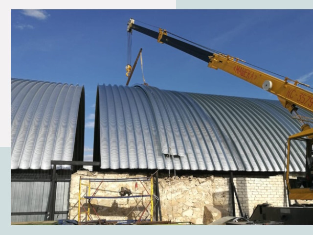 Реконструкция ангаров в Рязани от 616 руб.