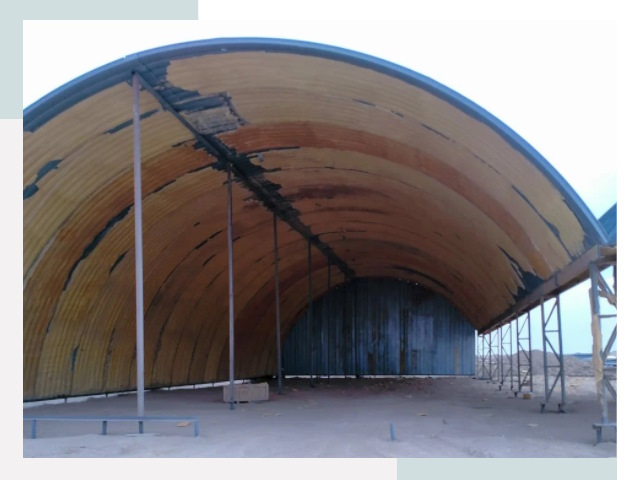 Реконструкция ангаров в Рязани