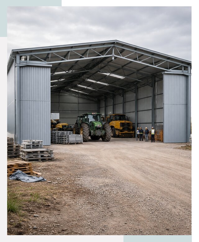 Ангары для сельхозтехники в Рязани от 20536 р. | СтальСтрой-Рзн