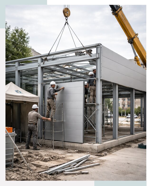 СтальСтрой-Рзн: торговый павильон под ключ в Рязани от 35938 р.