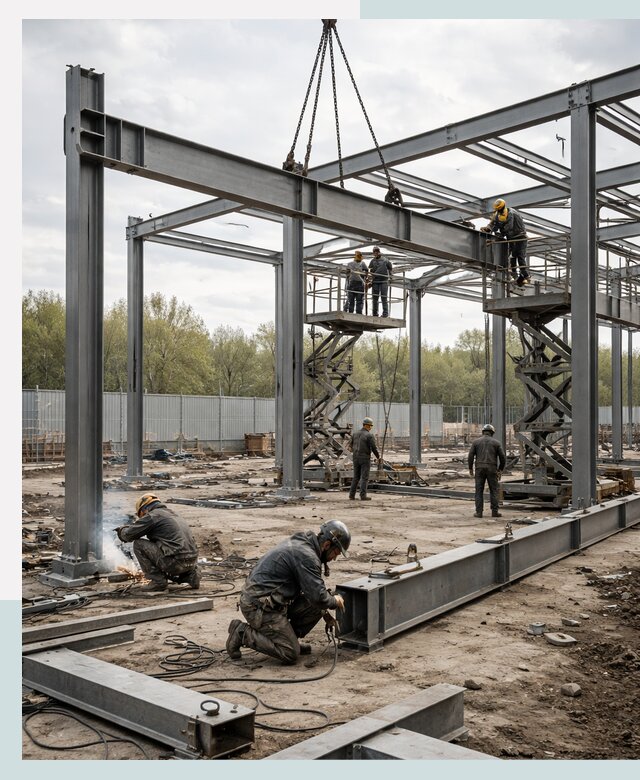 Строительство выставочных павильонов из металлоконструкций в Рязани